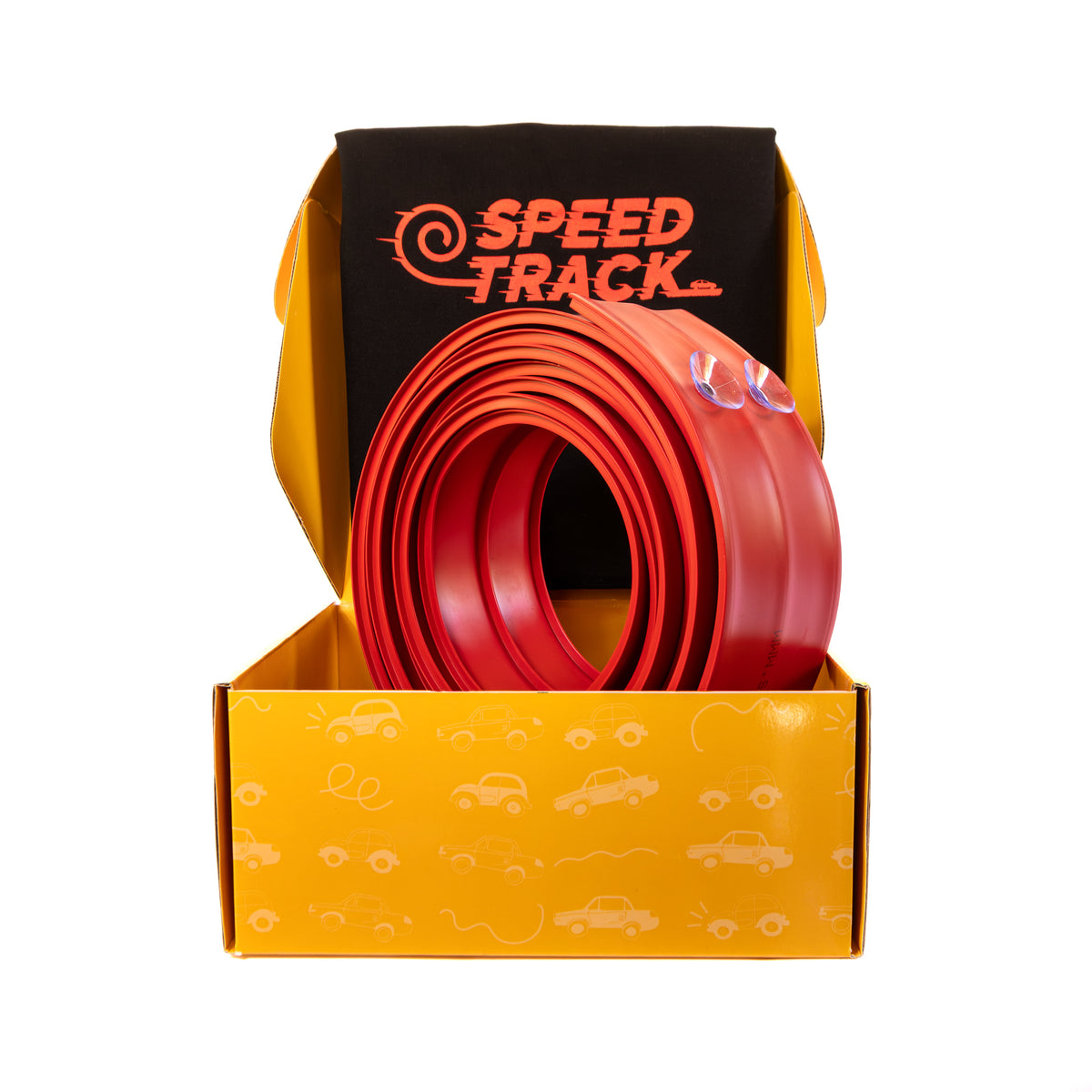 Red Speed Track product in a yellow box with 'Speed Track' branding.
