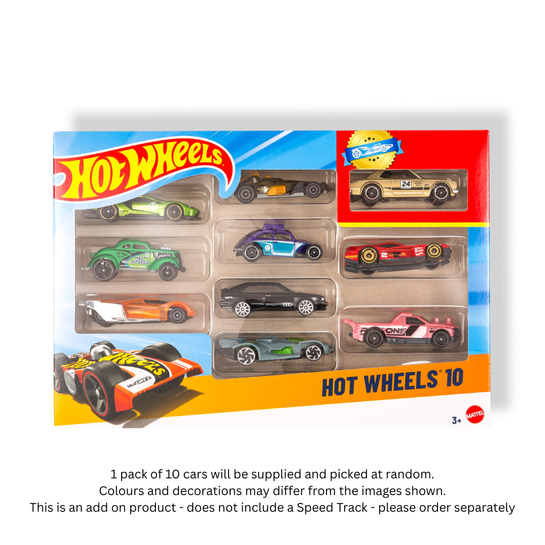 Hot Wheels 10 Car Pack