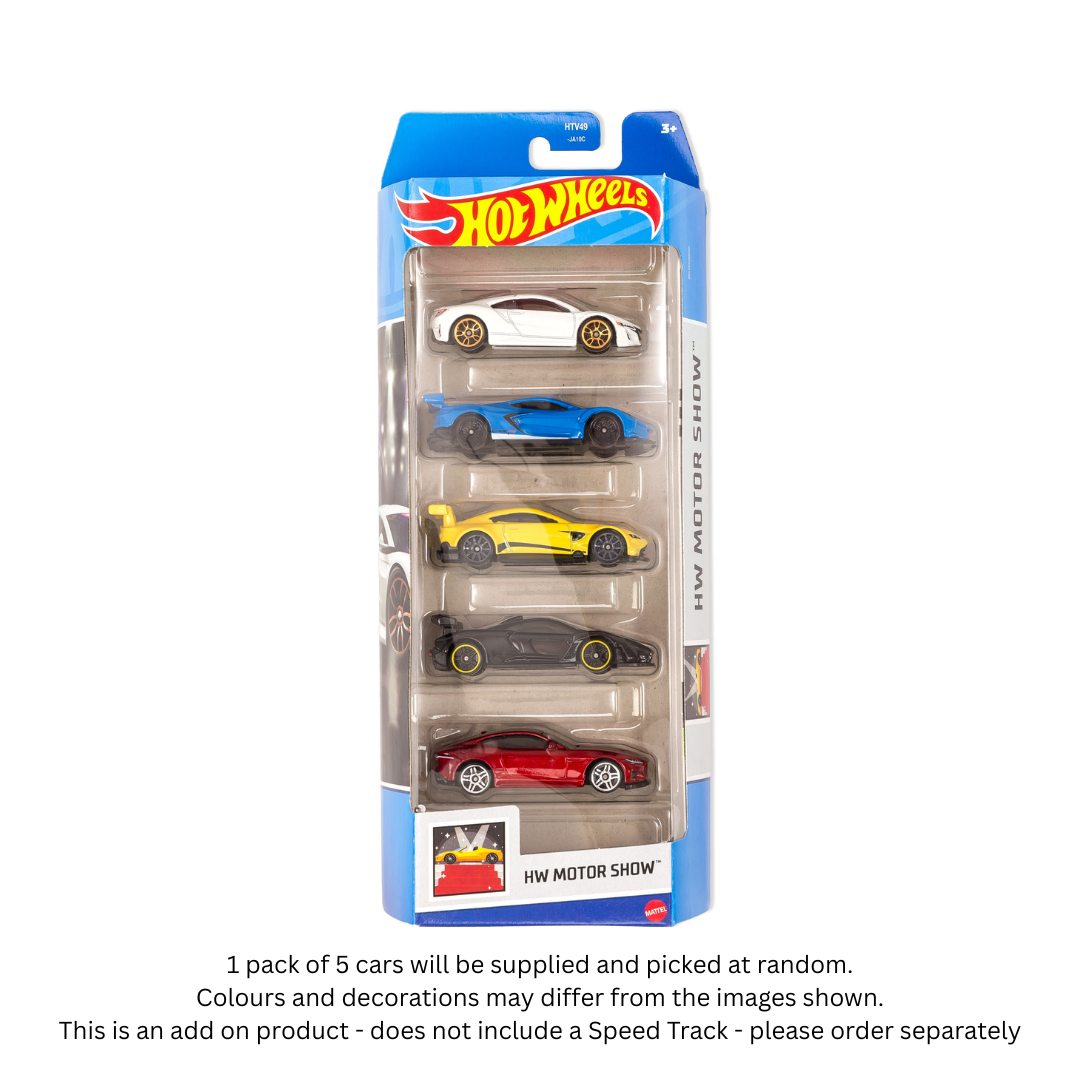 Hot Wheels 5 Car Pack