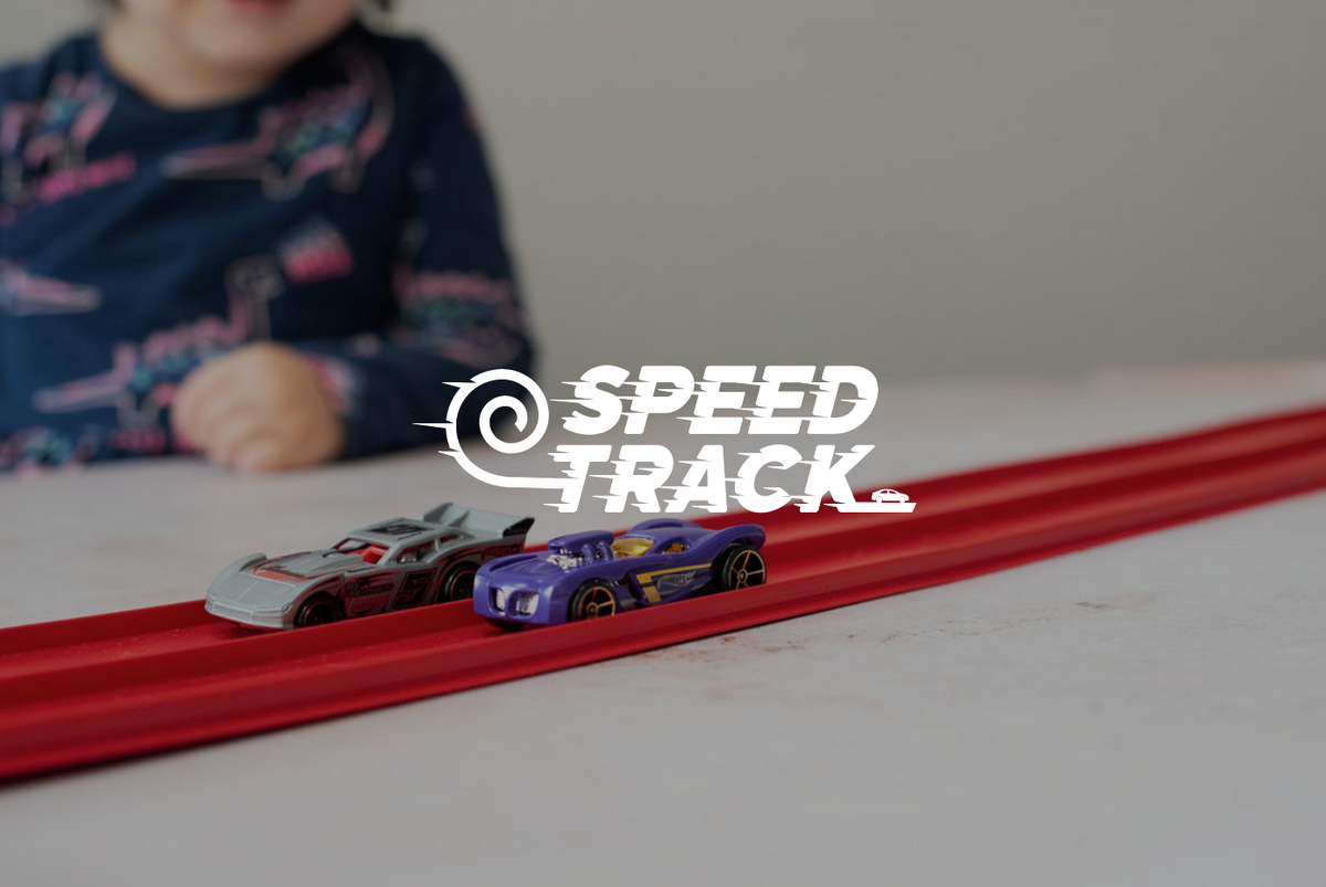 Toddler car sale and track